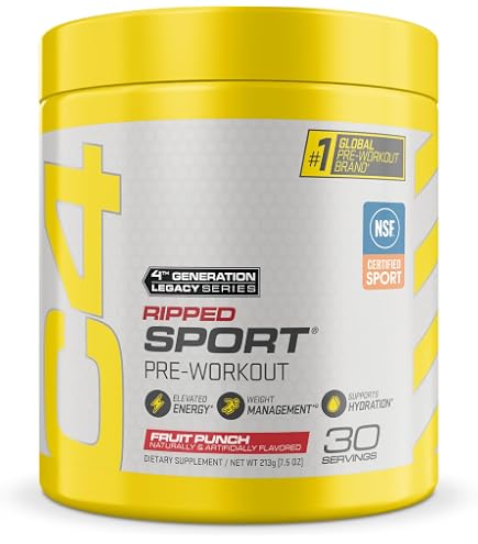 Ｃ４ワークアウト Amazon.com: Cellucor C4 Sport Pre Workout Powder Fruit Punch - NSF